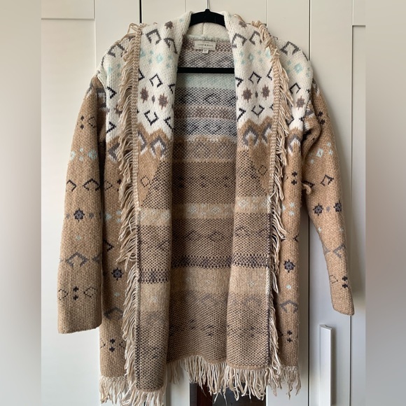 Lucky Brand Jackets & Blazers - Lucky‎ brand western sweater size small bohemian